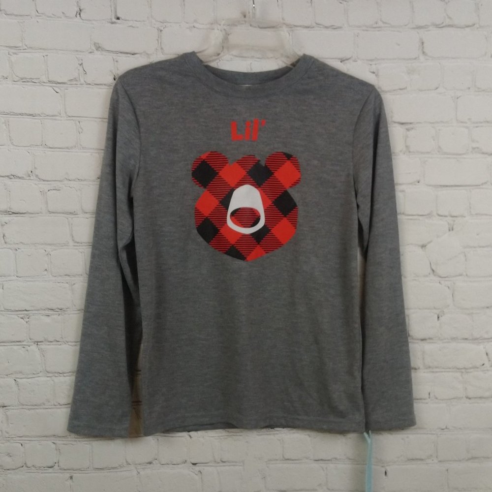 NWT Wondershop Gray Sleepwear Long Sleeve Shirt 12